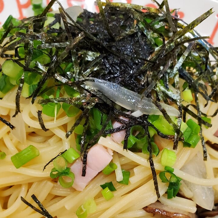 バター香るキノコの和風パスタ♡